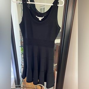 Diane von Furstenberg Black Mini Dress